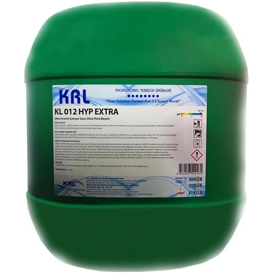 Ultra Kıvamlı Çamaşır Suyu 30 Kg